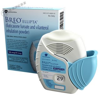儿童哮喘新方案！FDA批准扩大Breo Ellipta适应症范围:用于5至17岁儿童哮喘的维持治疗