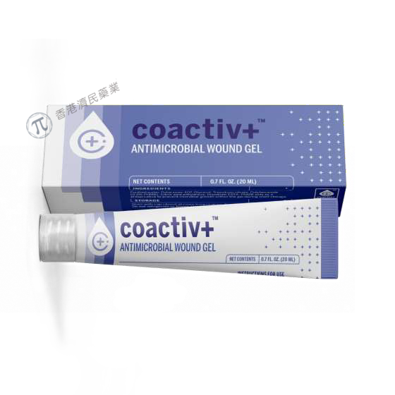 coactiv+抗菌伤口凝胶用于皮肤溃疡/烧伤/手术切口获FDA批准