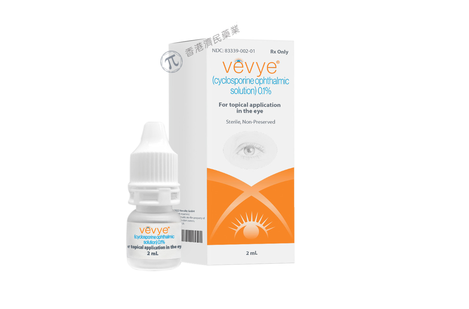 FDA批准Vevye(环孢菌素滴眼液)0.1%用于治疗干眼症的症状和体征_香港济民药业