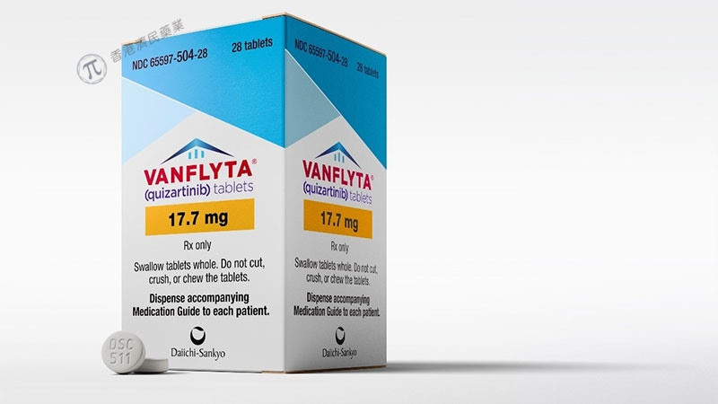 Vanflyta(quizartinib)治疗FLT3-ITD阳性急性髓细胞白血病在美FDA获批_香港济民药业