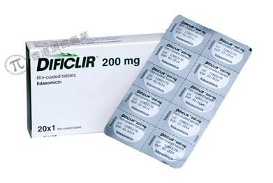 Dificlir(fidaxomicin,非达霉素)中文说明书-价格-适应症-不良反应及注意事项