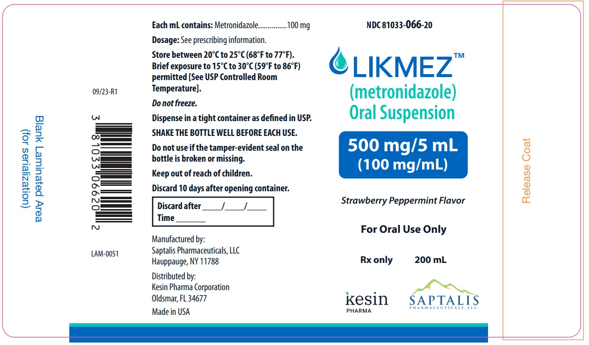 甲硝唑口服混悬剂Likmez现已在美国上市_香港济民药业