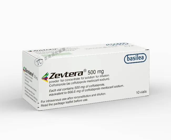 Zevtera(ceftobiprole medocaril,头孢吡普)