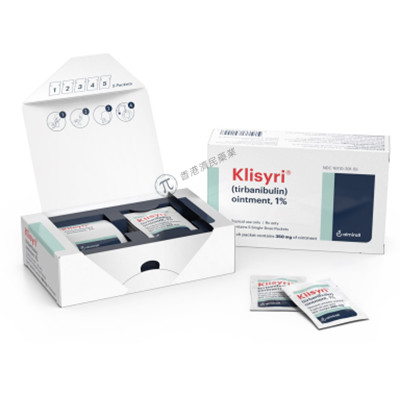 Klisyri(tirbanibulin，替巴尼布林)治疗光化性角化病中文说明书-价格-适应症-不良反应及注意事项