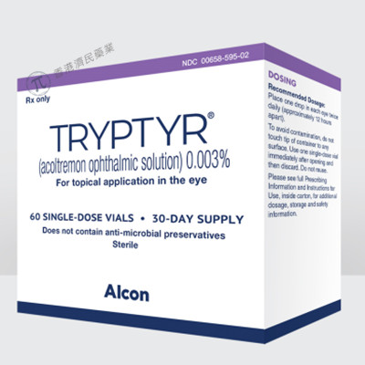 Tryptyr（acoltremon滴眼液）