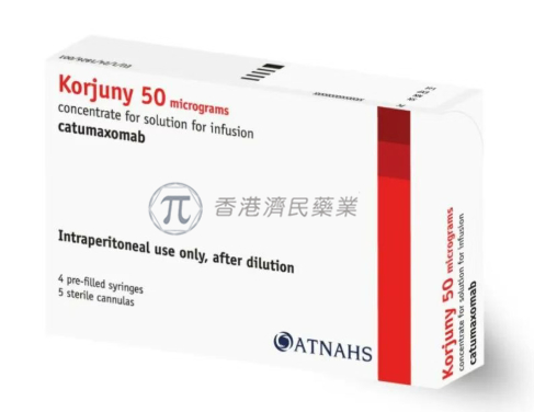 Korjuny（catumaxomab，卡妥索单抗）